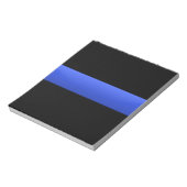 Thin Blue Line Notitieblok (Linkerzijde)