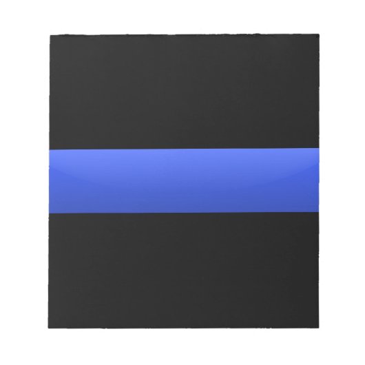 Thin Blue Line Notitieblok (Voorkant)