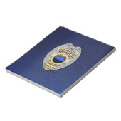 Thin Blue Line Notitieblok (Linkerzijde)