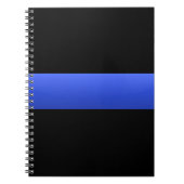 Thin Blue Line Notitieboek (Voorkant)