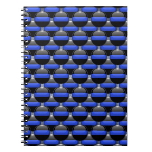 Thin Blue Line Notitieboek (Voorkant)