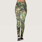 Thin Blue Line - Nuthin' maar Camo Leggings (Achterkant)