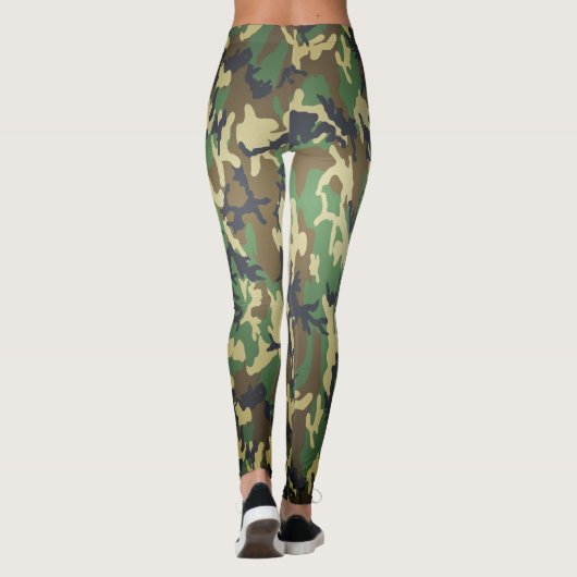 Thin Blue Line - Nuthin' maar Camo Leggings (Achterkant)
