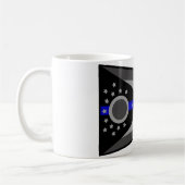THIN BLUE LINE OHIO STATE FLAG COFFEE MOK (Links)