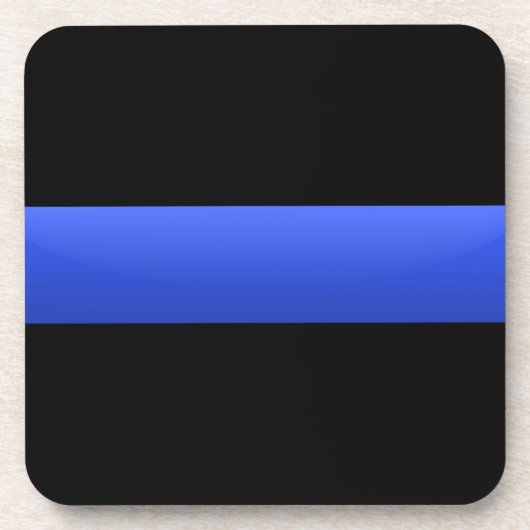 Thin Blue Line Onderzetter (Voorkant)