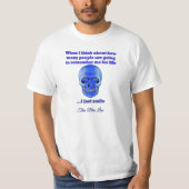 Thin Blue Line - Onthoud me T-shirt (Voorkant)