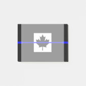 Thin Blue Line op Canadese vlag Post-it® Notes (Voorkant)