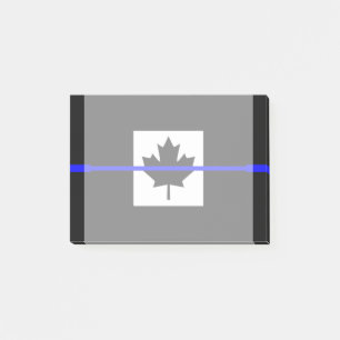 Thin Blue Line op Canadese vlag Post-it® Notes