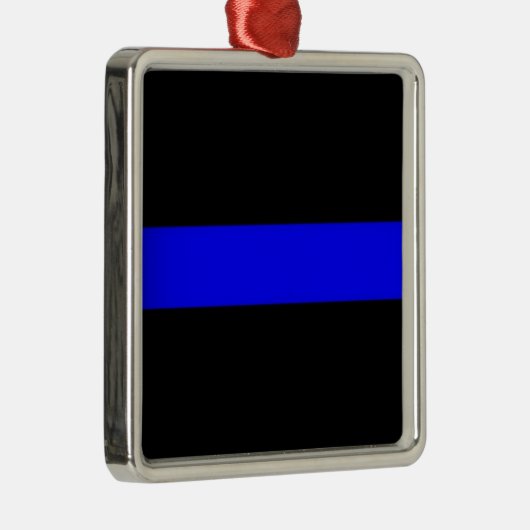 Thin Blue Line Ornament (Rechts)