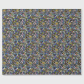 Thin Blue Line Patch Collectie Wrapping Paper Cadeaupapier (Vlak)