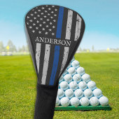  Thin Blue Line Personalized Police Golfheadcover