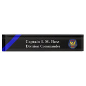 Thin Blue Line - Phoenix PD Patch Desk Name Bord Naambordje (Voorkant)