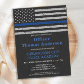 Thin Blue Line Police Academy Afstuderen Budget