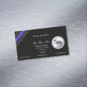 Thin Blue Line Police "De Sheepdog slaapt nooit" Magnetisch Visitekaartje (Voorbeeld)