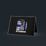 Thin Blue Line Police Flag Back<br><div class="desc">Thin Blue Line Police Flag Back</div>