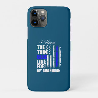 Thin Blue Line Police Flag Back Case-Mate iPhone Case