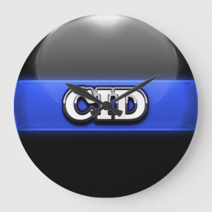 Thin Blue Line Police Kantoor Grote Klok