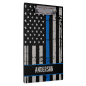 Thin Blue Line Police Klembord (Rechts)