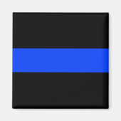Thin Blue Line Police Magnet (Voorkant)