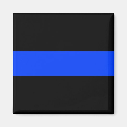 Thin Blue Line Police Magnet (Voorkant)