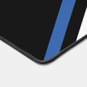 Thin Blue Line Police Officer Badge Acrylic Award Bureaumat (Hoek)