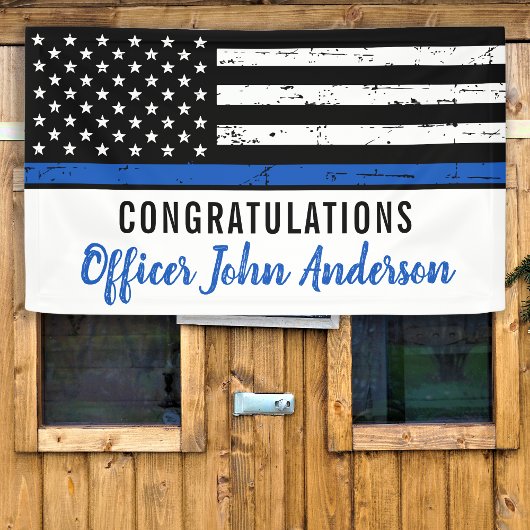 Thin Blue Line Police Retirement Enforcement Enfor Spandoek