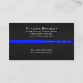 Thin Blue Line Police Support LEO Visitekaartje (Voorkant)
