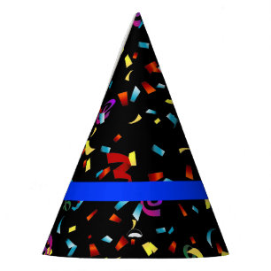 Thin Blue Line Police Thleed Party Confetti Feesthoedjes