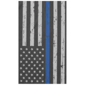 Thin Blue Line - Politieagent - Amerikaanse vlag Tafelkleed (Voorkant)
