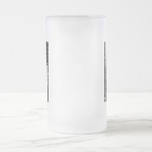 Thin Blue Line - Politieagent - Mok bier (Center)