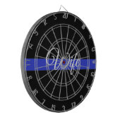 Thin Blue Line: Politievrouw Dartbord (Voorkant Links)