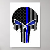 Thin Blue Line Poster (Voorkant)