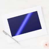 Thin Blue Line Rechthoekige Sticker (Envelop)