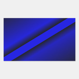 Thin Blue Line Rechthoekige Sticker