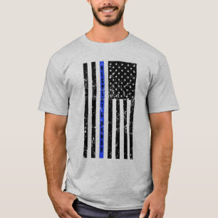 Thin Blue Line - Respect en Mannen shirt