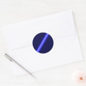 Thin Blue Line Ronde Sticker (Envelop)