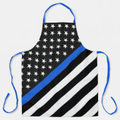 Thin Blue Line Schort (Voorkant)