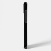 Thin Blue Line Serviceman | Naam op streep iPhone Hoesje (Linkerkant)