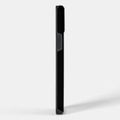 Thin Blue Line Serviceman | Naam op streep iPhone Hoesje (Rechterkant)