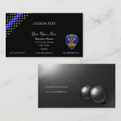 Thin Blue Line SFPD Visitekaartje (Voorkant / Achterkant)