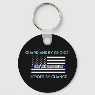Thin Blue Line Sleutelhanger