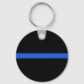 Thin Blue Line Sleutelhanger (Voorkant)