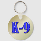 Thin Blue Line Sleutelhanger (Voorkant)