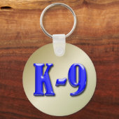 Thin Blue Line Sleutelhanger (Voorkant)