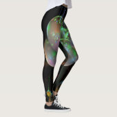 Thin Blue Line - Space Bubbles Leggings (Rechts)