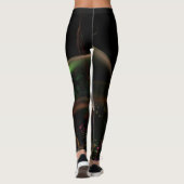 Thin Blue Line - Space Bubbles Leggings (Achterkant)