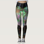 Thin Blue Line - Space Bubbles Leggings (Voorkant)