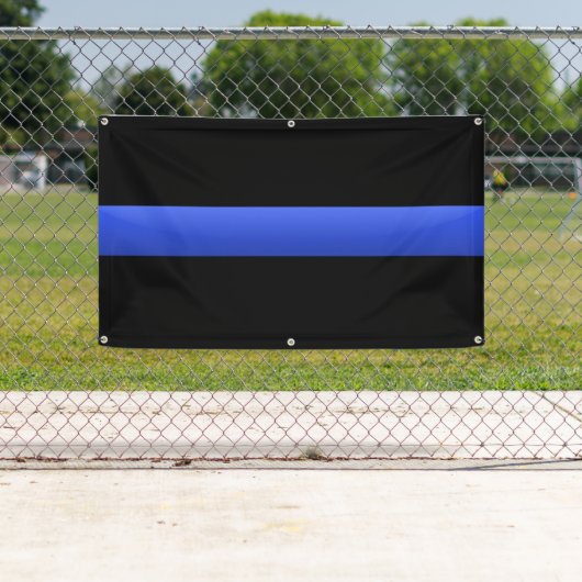 Thin Blue Line Spandoek (Insitu)