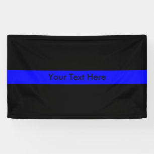 Thin Blue Line Spandoek