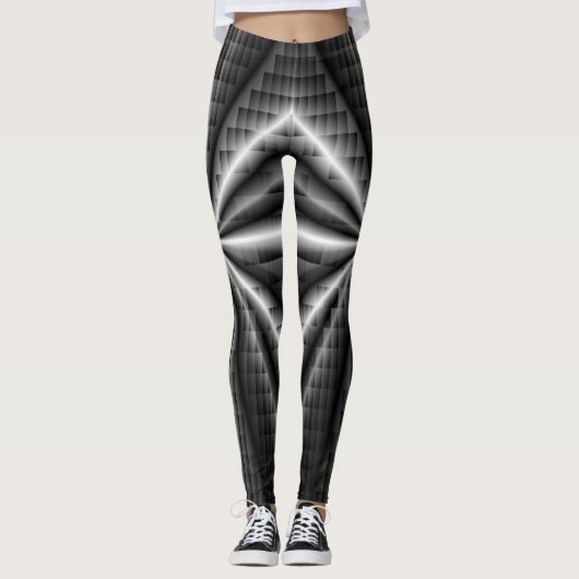 Thin Blue Line - Starburst Leggings (Voorkant)